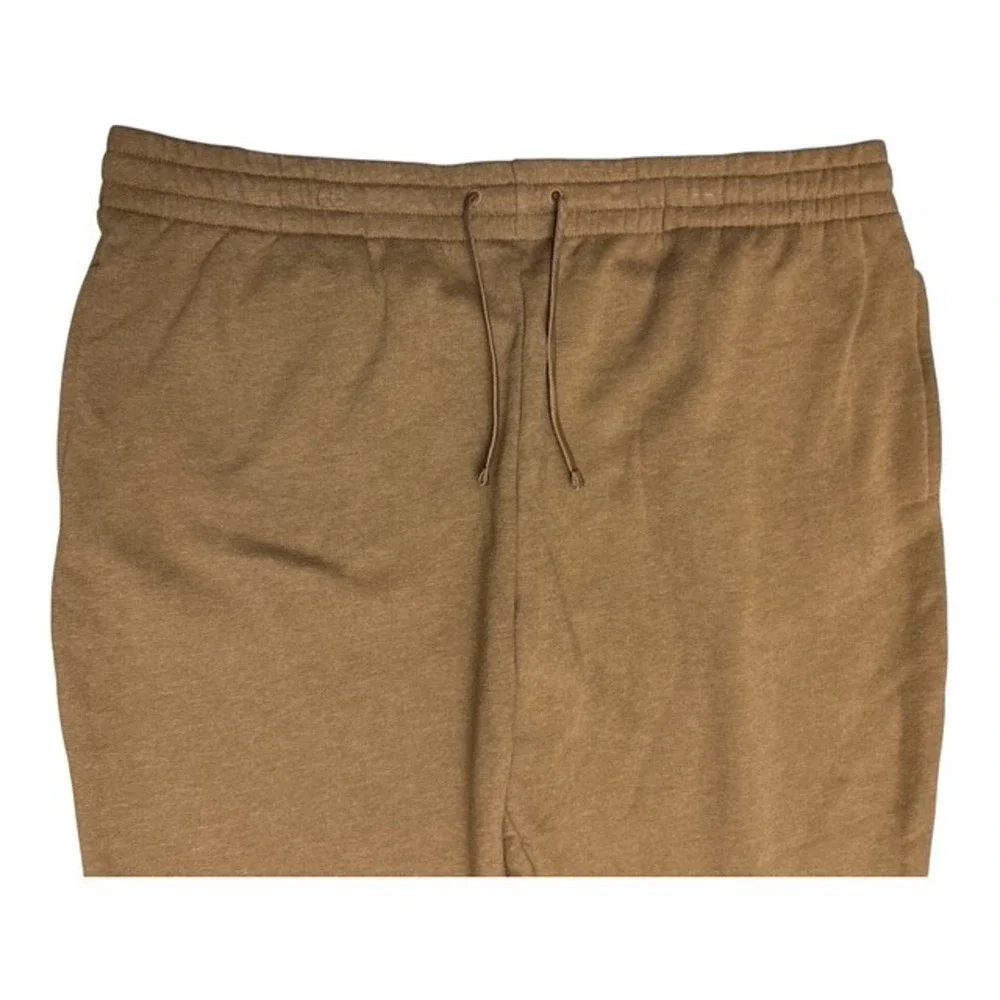 Tek Gear XXL Fleece Jogger Pants Ultrasoft Brown Fitted Ankle Warm Sweatpants